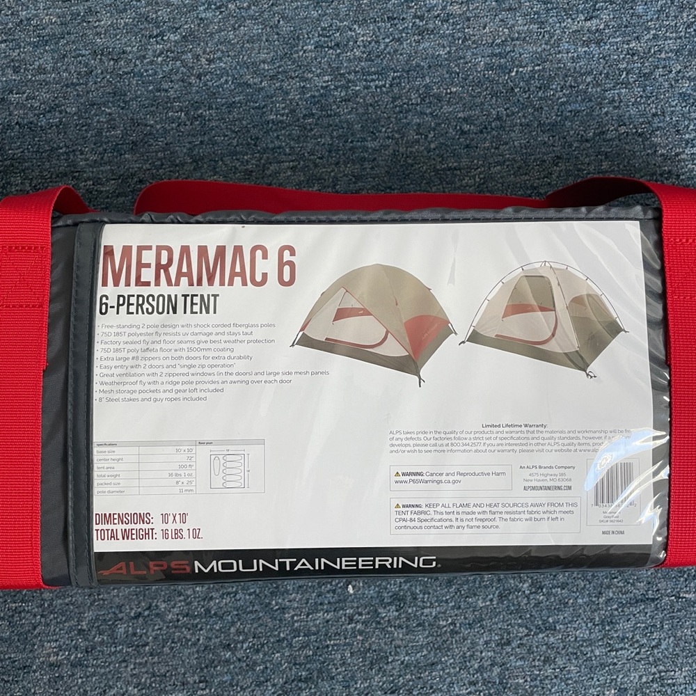 Meramac 6 Person Tent